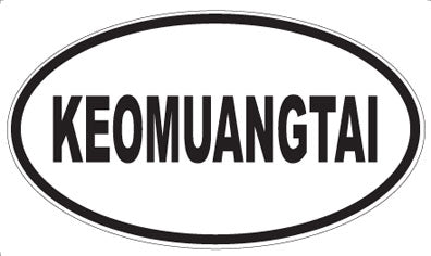 KEOMUANGTAI - Oval Magnet