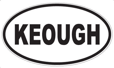 KEOUGH - Oval Magnet