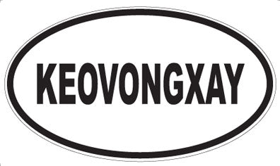 KEOVONGXAY - Oval Magnet