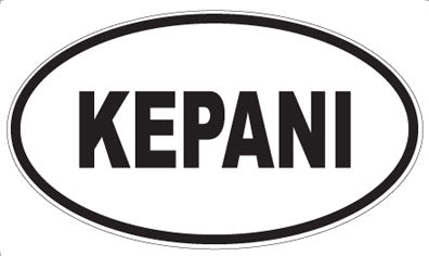 KEPANI - Oval Magnet
