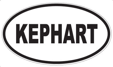 KEPHART - Oval Magnet