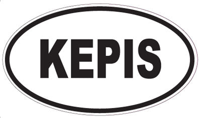 KEPIS - Oval Sticker