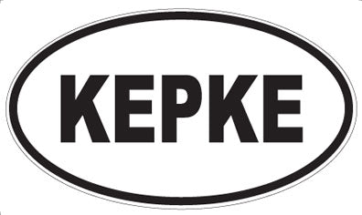 KEPKE - Oval Magnet