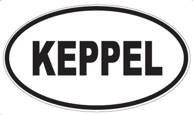 KEPPEL - Oval Magnet