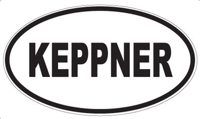 KEPPNER - Oval Magnet