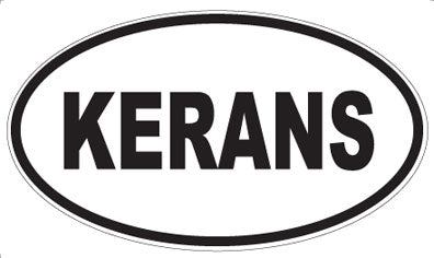 KERANS - Oval Magnet