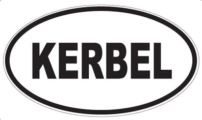 KERBEL - Oval Magnet