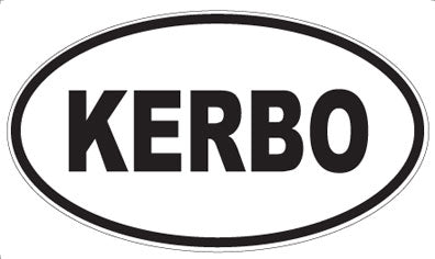 KERBO - Oval Magnet