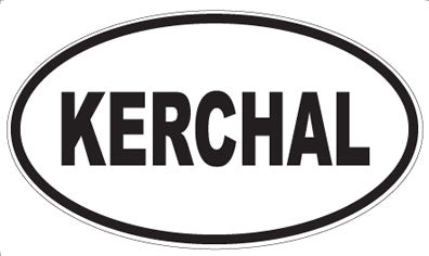 KERCHAL - Oval Magnet