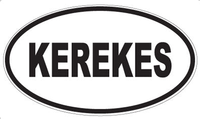 KEREKES - Oval Magnet