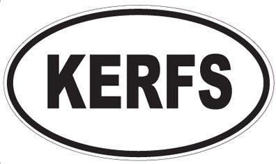 KERFS - Oval Magnet
