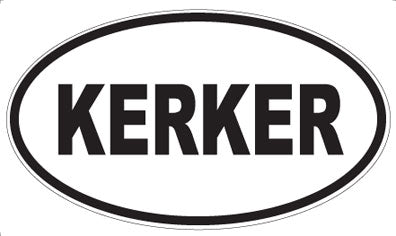 KERKER - Oval Magnet