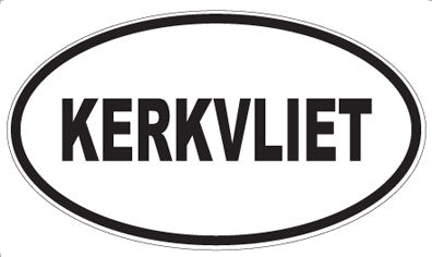 KERKVLIET - Oval Magnet