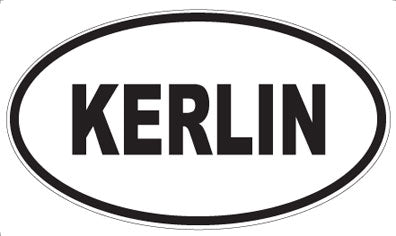 KERLIN - Oval Magnet