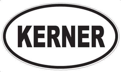 KERNER - Oval Magnet