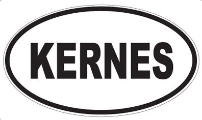 KERNES - Oval Magnet
