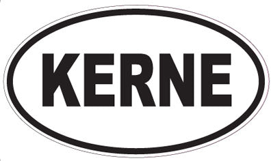 KERNE - Oval Magnet