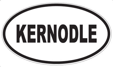 KERNODLE - Oval Magnet