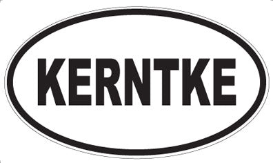 KERNTKE - Oval Magnet