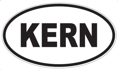 KERN - Oval Magnet