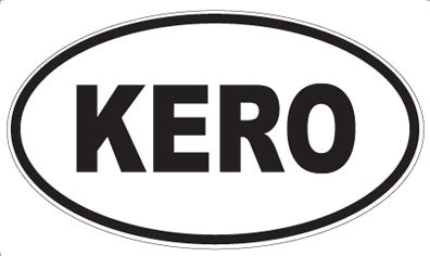KERO - Oval Magnet
