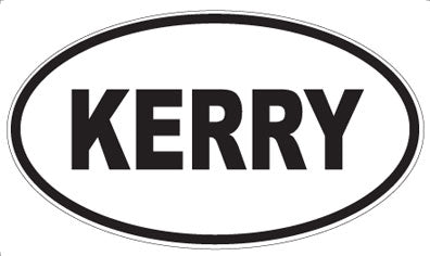 KERRY - Oval Magnet