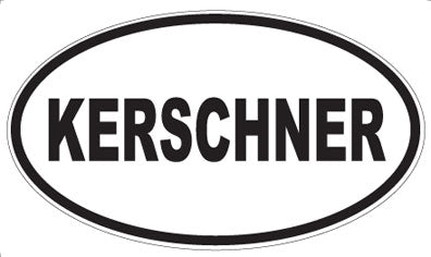 KERSCHNER - Oval Magnet