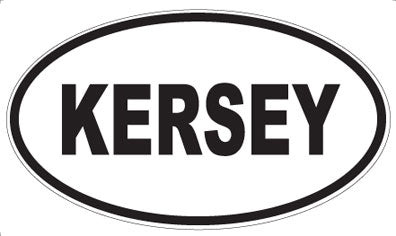 KERSEY - Oval Magnet