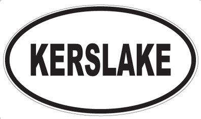 KERSLAKE - Oval Magnet