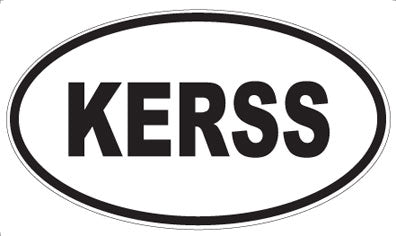 KERSS - Oval Magnet
