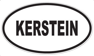 KERSTEIN - Oval Magnet