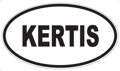 KERTIS - Oval Magnet