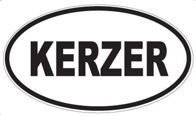 KERZER - Oval Magnet