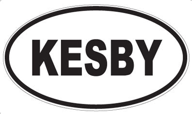 KESBY - Oval Magnet