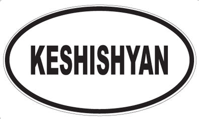 KESHISHYAN - Oval Magnet
