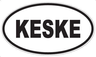KESKE - Oval Magnet
