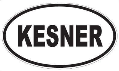 KESNER - Oval Magnet