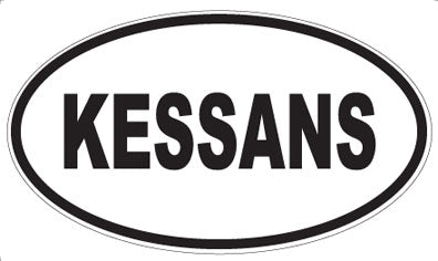 KESSANS - Oval Magnet