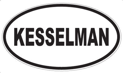 KESSELMAN - Oval Magnet