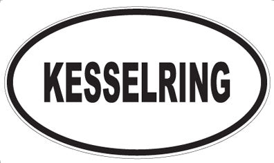 KESSELRING - Oval Magnet