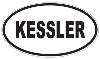 KESSLER - Oval Magnet