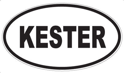 KESTER - Oval Magnet