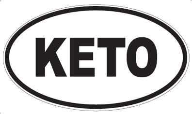 KETO - Oval Magnet