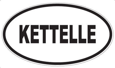 KETTELLE - Oval Magnet