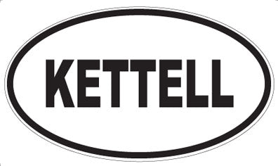 KETTELL - Oval Magnet