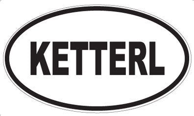 KETTERL - Oval Magnet