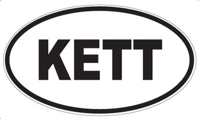 KETT - Oval Magnet