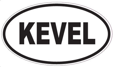 KEVEL - Oval Sticker
