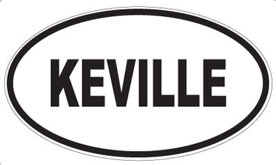 KEVILLE - Oval Magnet