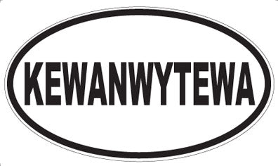KEWANWYTEWA - Oval Magnet